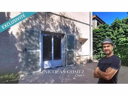 appartement t3 rez-de-jardin avec belle terrasse et proche transports