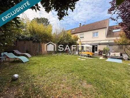 maison familiale avec double séjour  véranda et jardin sans-vis-à vis