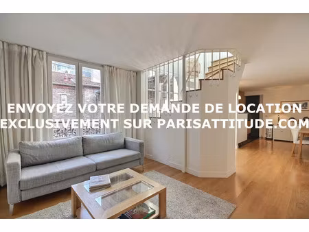 location meublée duplex 4 pièces 73 m² à neuilly-sur-seine (92200)  3 800 €