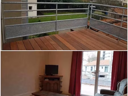 location meublée appartement 3 pièces 50 m² à clermont-ferrand (63000)  940 €