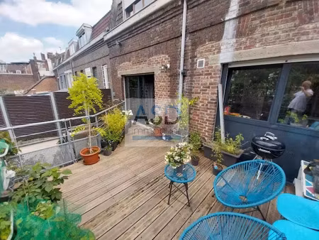 location appartement 5 pièces 115 m² à la madeleine (59110)  1 155 €