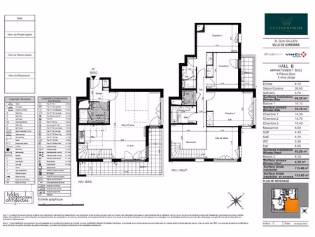 location appartement 4 pièces 113 m² à suresnes (92150)  2 503 €