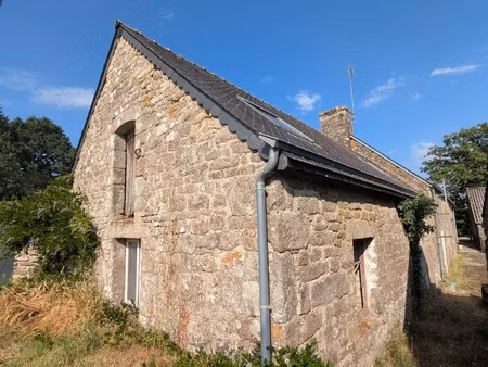 plouay maison en pierre sous ardoises 1 pièce de 50m² environ parcelle de 140m² environ av
