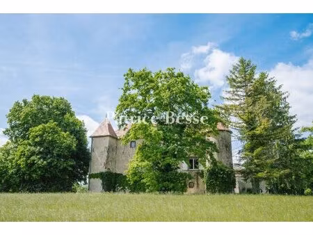 dans le nord du département du puy-de-dôme  un château au centre d'un terrain de 5 ha.