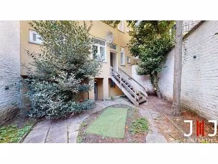 josaphat - appartement 1 chambre + jardin
