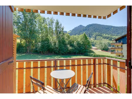 appartement bernex 3 pièces 28.56 m² au pied des pistes avec stationnement