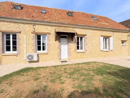 a vendre - maison en pierre chaumont en vexin centre - plain pied de vie - 4 chambres - 28