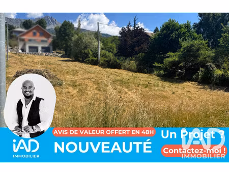 vente terrain à bâtir 450 m²