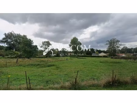 proche gamaches : terrain constructible viabilisable de 4000 m²