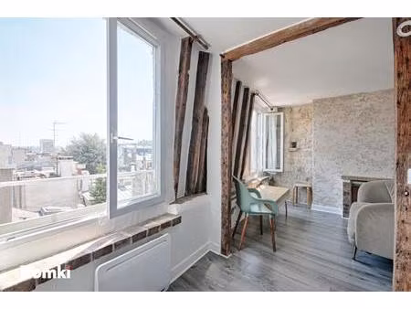 appartement t2 de 22 m2 à paris 75005  rue du pot de fer