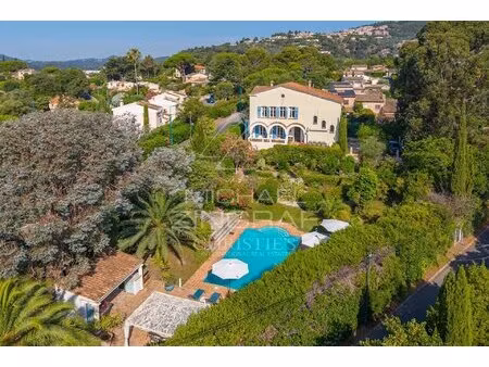 proche cannes - villa belle époque - vue mer - mandelieu la napoule. - mzimd255