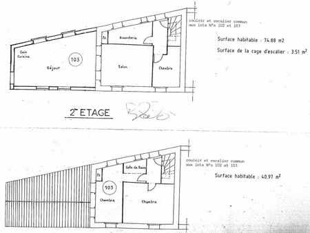 nouveau prix – opportunité à saisir ! duplex 112 m² au cœur du village