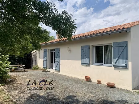 achat maison 3 pièces 59m² taugon 17170