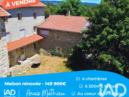 vente maison 6 pièces 143 m² à saint-germain-l'herm (63630)  149 900 €