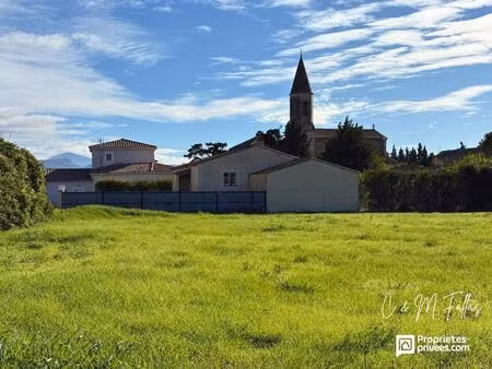 achat terrain 960m² travaillan 84850