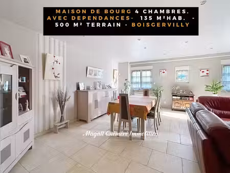 vente maison 5 pièces 135 m² à boisgervilly (35360)  228 800 €