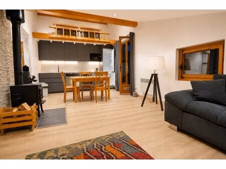 appartement morzine 3 pièce(s) 54 m2 + parking + cave