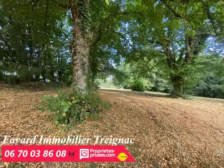 vente terrain 3806 m² treignac (19260)