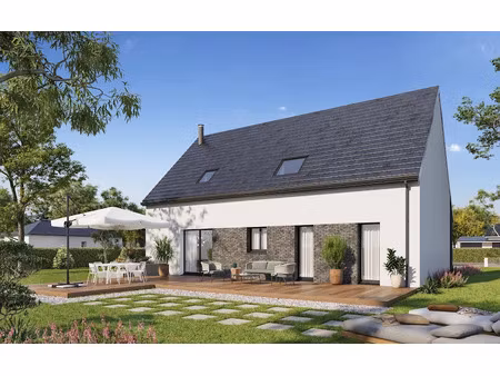 vente maison neuve 5 pièces 123.94 m² à tour-en-bessin (14400)  268 700 €