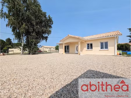 vente maison 4 pièces 125 m² à salignac (33240)  278 000 €