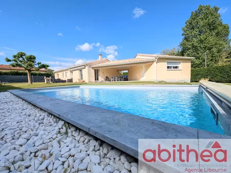 vente maison 4 pièces 97 m² à la lande-de-fronsac (33240)  315 000 €