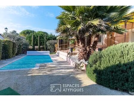 maison quartier chabrillan montélimar avec studio indépendant  accès pmr  piscine et jardi