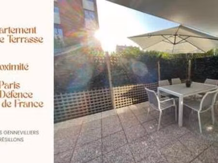 location appartement 3 pièces meublé à gennevilliers (92230) : à louer 3 pièces meublé / 8