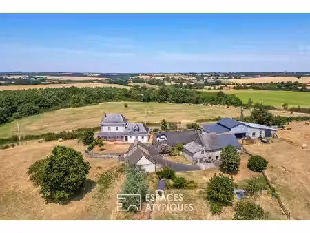 ancienne ferme sur 5 3 hectares de terres