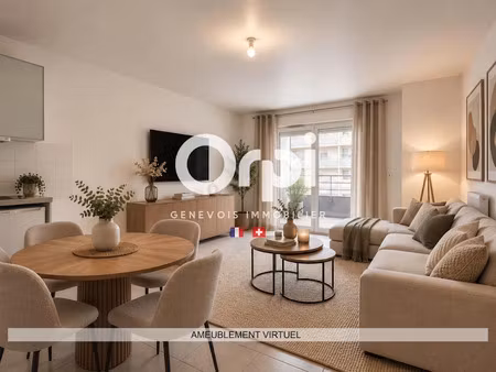 vente appartement 2 pièces 37 m² à annemasse (74100)  197 000 €