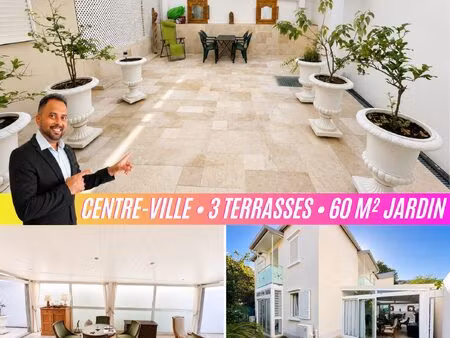 jardin privatif & esprit maison — appartement 110 m² + triple