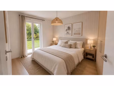 vente appartement 3 pièces 74 m² à la teste-de-buch (33260)  457 000 €