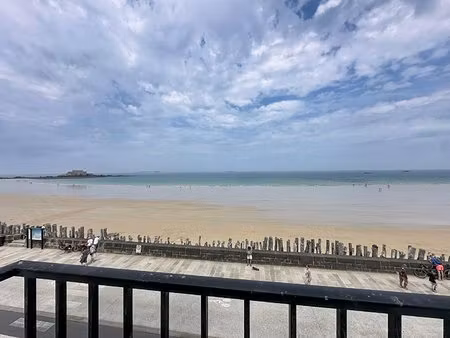appartement d'exception - 98 m² - front de mer sur le sillon - vue mer panoramique