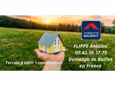 terrain constructible à vendre