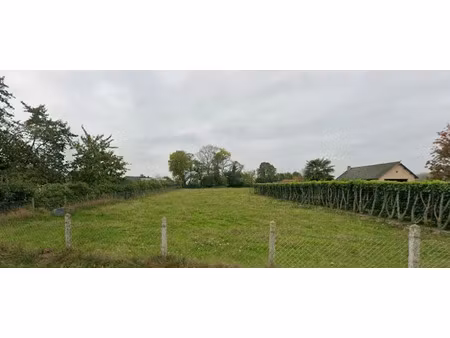 vente terrain 1500 m² à campigny (27500)  50 000 €