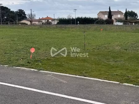 vente terrain à batir 797 m² à verdun-sur-garonne (82600)  87 000 €