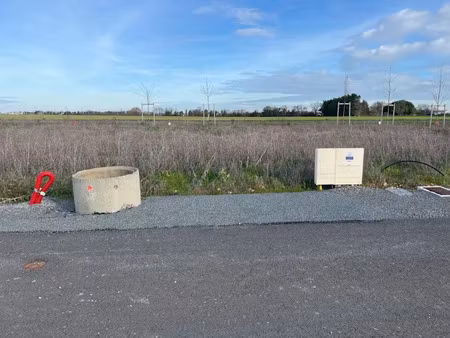 vente terrain 280 m² à l'houmeau (17137)  132 000 €