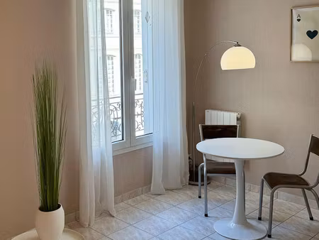 location meublée appartement 1 pièce 24 m² à tours (37000)  580 €