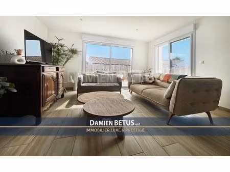 maison à vendre 4 pièces saint jean de monts (85)  terrasse  jardin  dpe a