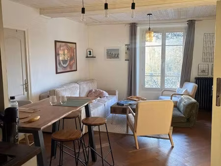 location meublée appartement 3 pièces 68 m² à lyon 4ème (69004)  1 300 €