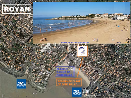 investissement locatif defiscalisant royan pontaillac plage - t3 de 67.11 m2 avec terrasse