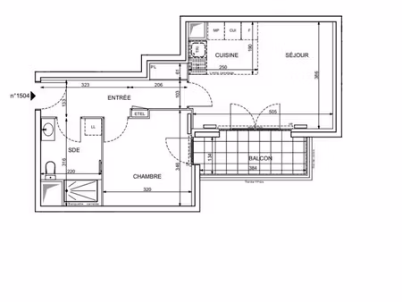 location meublée appartement 2 pièces 43 m² à maisons-alfort (94700)  1 260 €