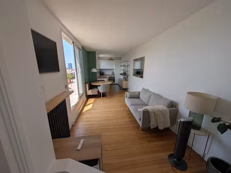 location meublée appartement 3 pièces 62.21 m² à issy-les-moulineaux (92130)  2 400 €