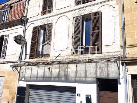 immeuble local commercial + appartement t3