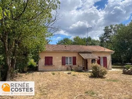 vente en nue propriété - h76 ans - coutras (33230)