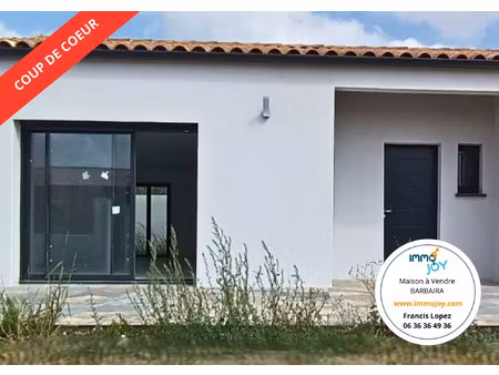 vente maison 4 pièces 111 m² barbaira (11800)