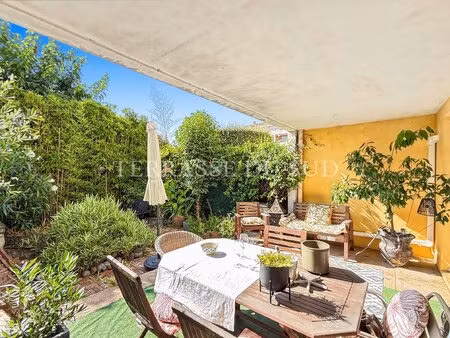 vente appartement 3 pièces 70 m2 avec 50 m2 de terrasse et jardin - chateau gombert -...