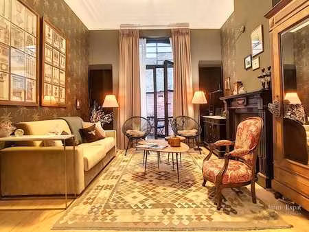 rue alphonse hottat - rez-de-chaussée 1 chambre avec terrass