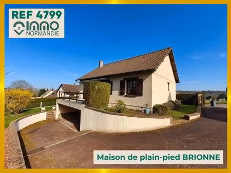 maison de plain-pied à vendre