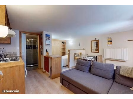 t2 meublé 29 m² à l’année – saint-jean-d’aulps – disponible début septembre