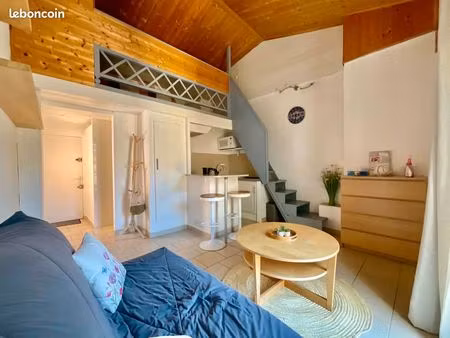 charmant studio meublé - location a l'année